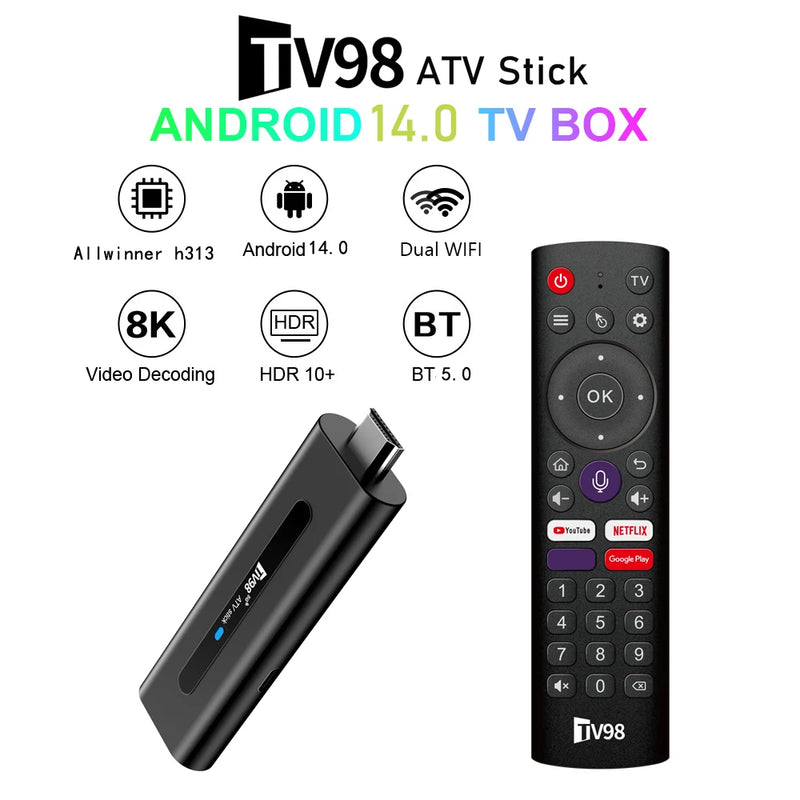 Tv 98 stick android 8k.  entrega entre 2 a 30 dias úteis País de origem (china)